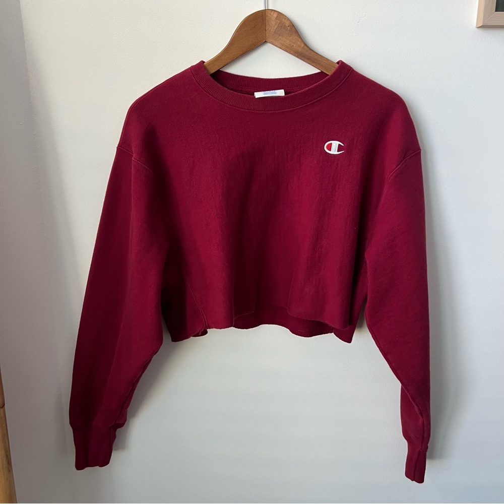 Champion Cropped Sweatshirt